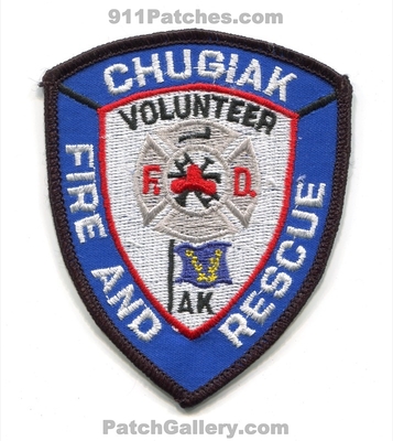 Chugiak Volunteer Fire and Rescue Department Patch (Alaska)
Scan By: PatchGallery.com
Keywords: vol. dept.
