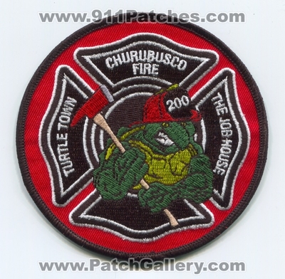 Churubusco Fire Department 200 Patch (Indiana)
Scan By: PatchGallery.com
Keywords: dept. turtle town the job house