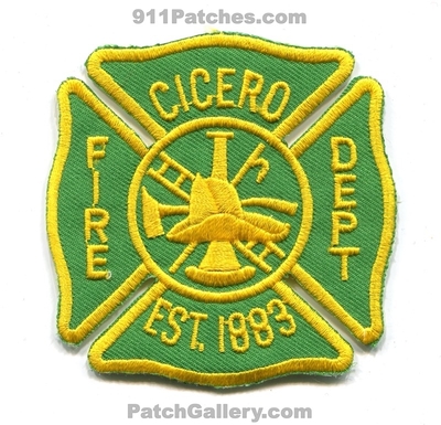 Cicero Fire Department Patch (New York)
Scan By: PatchGallery.com
Keywords: dept. est. 1883