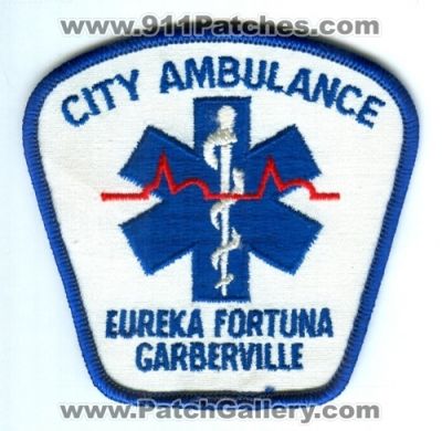 City Ambulance Eureka Fortuna Garberville (California)
Scan By: PatchGallery.com
Keywords: ems