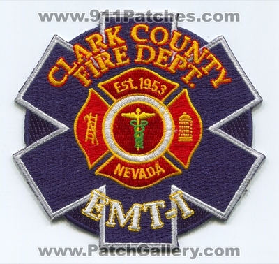 Clark County Fire Department EMT-I Patch (Nevada)
Scan By: PatchGallery.com
Keywords: co. dept. las vegas ems