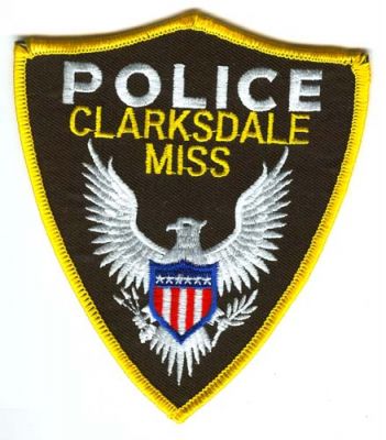 Clarksdale Police (Mississippi)
Scan By: PatchGallery.com
