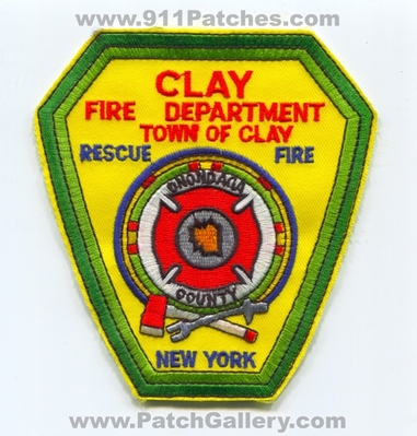 Clay Fire Rescue Department Onondaga County Patch (New York)
Scan By: PatchGallery.com
Keywords: town of dept. co.