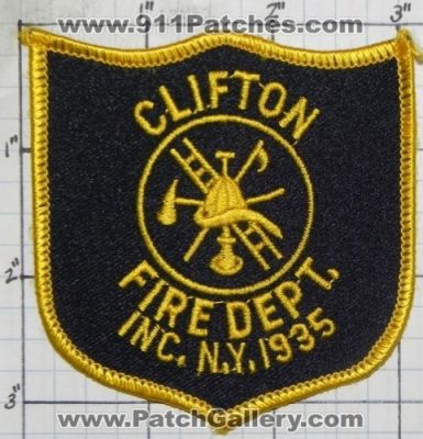 Clifton Fire Department Inc (New York)
Thanks to swmpside for this picture.
Keywords: dept. inc. n.y.