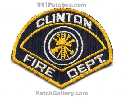 Clinton Fire Department Patch (New York)
Scan By: PatchGallery.com
Keywords: dept.