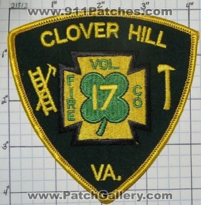 Clover Hill Volunteer Fire Company 17 (Virginia)
Thanks to swmpside for this picture.
Keywords: vol. co. va.