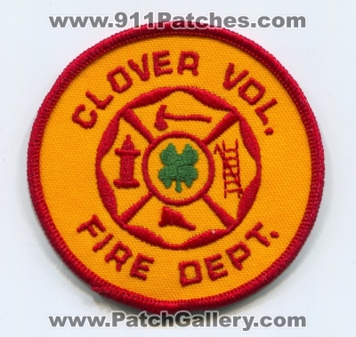 Clover Volunteer Fire Department (South Carolina)
Scan By: PatchGallery.com
Keywords: vol. dept.