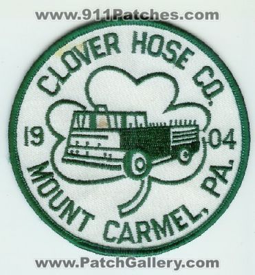 Clover Hose Company (Pennsylvania)
Thanks to Mark C Barilovich for this scan.
Keywords: fire co. mount mt. carmel pa.