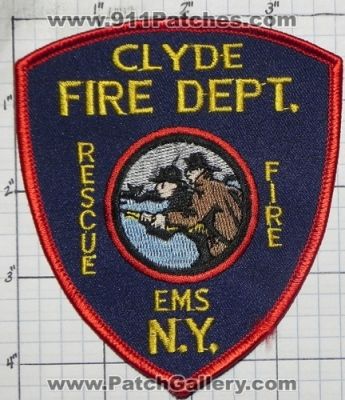Clyde Fire Department (New York)
Thanks to swmpside for this picture.
Keywords: dept. rescue ems n.y.