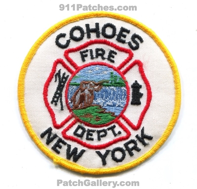 Cohoes Fire Department Patch (New York)
Scan By: PatchGallery.com
Keywords: dept.