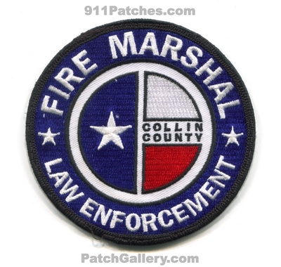 Collin County Fire Marshal Law Enforcement Patch (Texas)
Scan By: PatchGallery.com
Keywords: co. sheriffs office department dept.