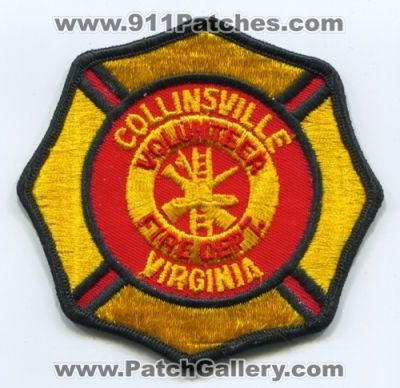Collinsville Volunteer Fire Department (Virginia)
Scan By: PatchGallery.com
Keywords: dept.