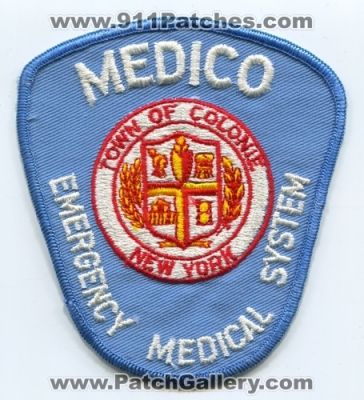Colonie Emergency Medical System Medico (New York)
Scan By: PatchGallery.com
Keywords: town of services ems ambulance paramedic