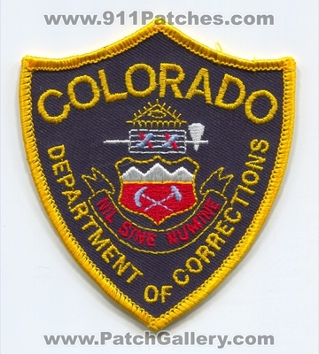 Colorado Department of Corrections DOC Patch (Colorado)
Scan By: PatchGallery.com
Keywords: dept. police