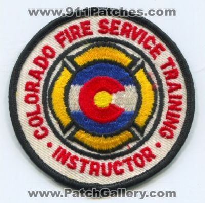 Colorado Fire Service Training Instructor Patch (Colorado)
[b]Scan From: Our Collection[/b]
