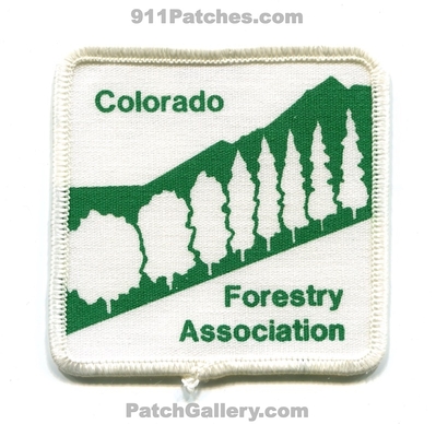 Colorado Forestry Association Patch (Colorado)
[b]Scan From: Our Collection[/b]
Keywords: fire wildfire wildland assoc. assn.