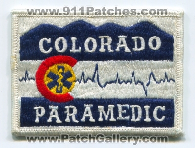 Colorado State Paramedic Patch (Colorado)
[b]Scan From: Our Collection[/b]
Keywords: ems certified