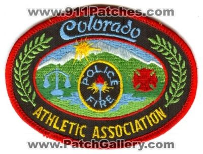 Colorado Police Fire Athletic Association Patch (Colorado)
[b]Scan From: Our Collection[/b]
Keywords: pal