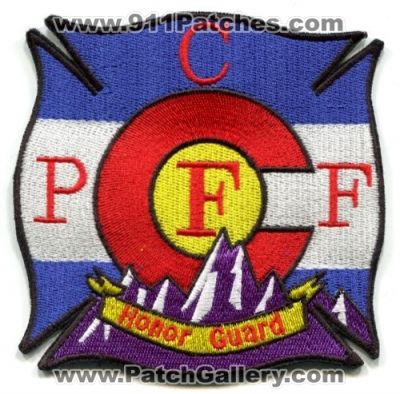 Colorado Professional Fire Fighters Honor Guard Patch (Colorado)
[b]Scan From: Our Collection[/b]
Keywords: cpff firefighters