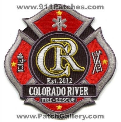 Colorado River Fire Rescue Department Patch (Colorado)
[b]Scan From: Our Collection[/b]
Keywords: dept.