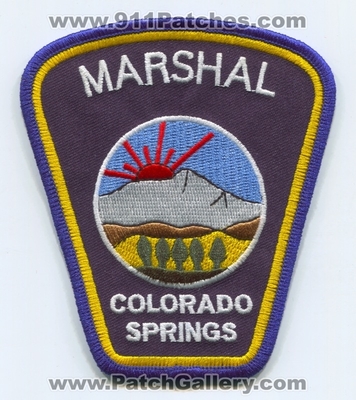 Colorado Springs Marshal Patch (Colorado)
Scan By: PatchGallery.com

