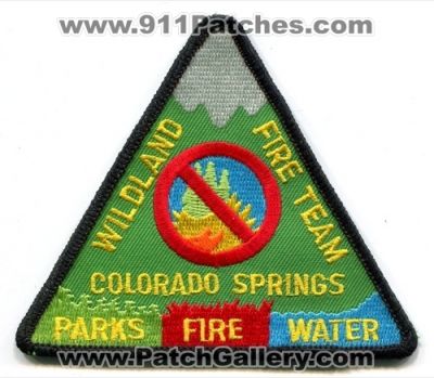 Colorado Springs Wildland Fire Team Patch (Colorado)
[b]Scan From: Our Collection[/b]
Keywords: parks water