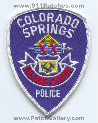 Colorado Springs Police Department Patch (Colorado)
Scan By: PatchGallery.com
Keywords: dept.