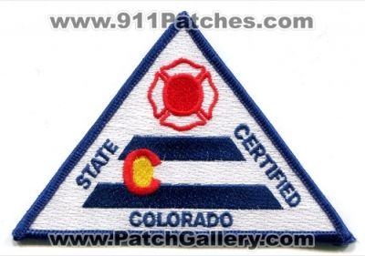 Colorado State Certified Fire Patch (Colorado)
[b]Scan From: Our Collection[/b]
