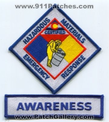 Colorado State Certified Hazardous Materials Emergency Response Awareness Patch (Colorado)
[b]Scan From: Our Collection[/b]
Keywords: hazmat haz-mat