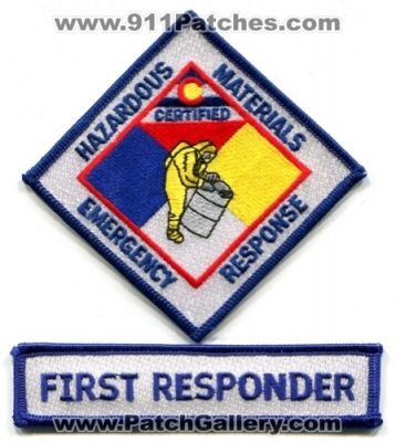 Colorado State Certified Hazardous Materials Emergency Response First Responder Patch (Colorado)
[b]Scan From: Our Collection[/b]
Keywords: hazmat haz-mat fire