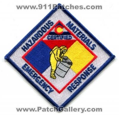 Colorado State Certified Hazardous Materials Emergency Response Patch (Colorado)
[b]Scan From: Our Collection[/b]
Keywords: hazmat haz-mat fire