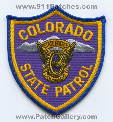 Colorado State Patrol Patch (Colorado)
Scan By: PatchGallery.com
Keywords: csp c.s.p. highway police