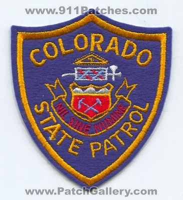 Colorado State Patrol Patch (Colorado)
Scan By: PatchGallery.com
Keywords: highway police department dept.