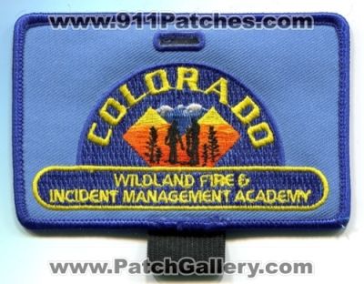 Colorado Wildland Fire and Incident Management Academy Patch (Colorado)
[b]Scan From: Our Collection[/b]
