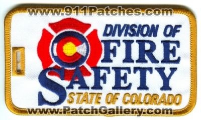 Colorado Division of Fire Safety Patch (Colorado)
[b]Scan From: Our Collection[/b]
Keywords: state of