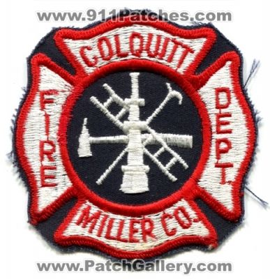 Colquitt Fire Department (Georgia)
Scan By: PatchGallery.com
Keywords: dept. miller co. county