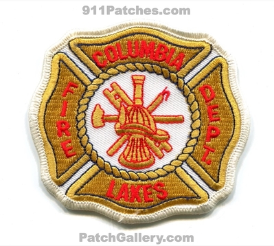 Columbia Lakes Fire Department Patch (Texas)
Scan By: PatchGallery.com
Keywords: dept.