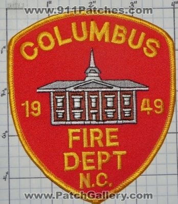 Columbus Fire Department (North Carolina)
Thanks to swmpside for this picture.
Keywords: dept. n.c.