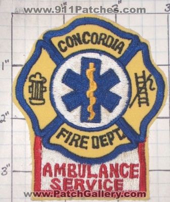 Concordia Fire Department Ambulance Service (Missouri)
Thanks to swmpside for this picture.
Keywords: dept. ems