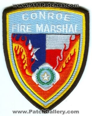Conroe Fire Marshal Patch (Texas)
[b]Scan From: Our Collection[/b]
