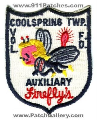 Coolspring Township Volunteer Fire Department Auxiliary FireFly's (Indiana)
Scan By: PatchGallery.com
Keywords: twp. f.d. fd fireflys