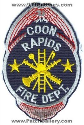 Coon Rapids Fire Department Patch (Minnesota)
Scan By: PatchGallery.com
Keywords: dept.