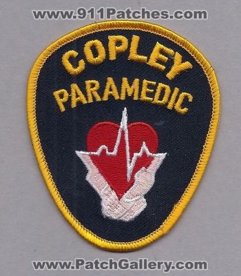 Copley Paramedic (Ohio)
Thanks to Paul Howard for this scan.
Keywords: ems