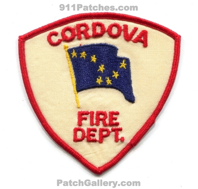 Cordova Fire Department Patch (Alaska)
Scan By: PatchGallery.com
Keywords: dept.