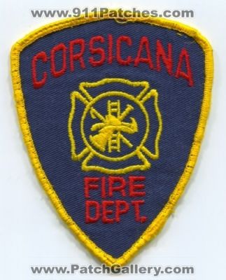 Corsicana Fire Department (Texas)
Scan By: PatchGallery.com
Keywords: dept.