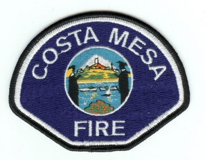 Costa Mesa Fire
Thanks to PaulsFirePatches.com for this scan.
Keywords: california