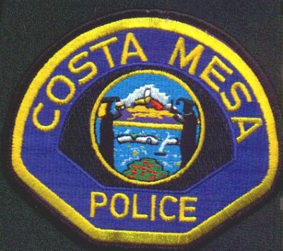 Costa Mesa Police
Thanks to EmblemAndPatchSales.com for this scan.
Keywords: california