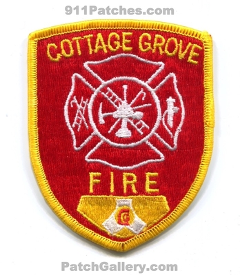 Cottage Grove Fire Department Patch (Minnesota)
Scan By: PatchGallery.com
Keywords: dept.