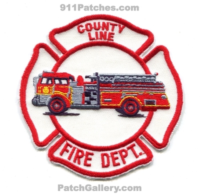 County Line Fire Department Patch (Georgia)
Scan By: PatchGallery.com
Keywords: dept.