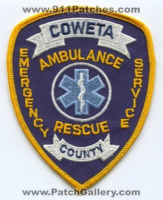 Coweta County Ambulance Rescue (Georgia)
Scan By: PatchGallery.com
Keywords: co. ems emergency services emt paramedic